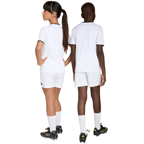 Spodenki dla dzieci adidas Entrada 26 białe JZ6526