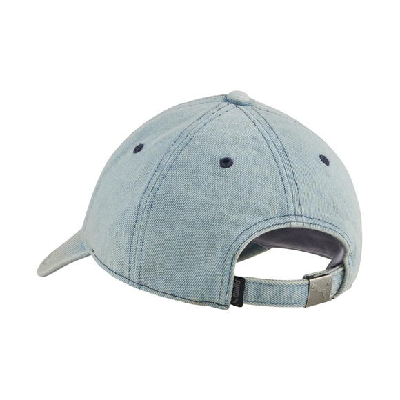 Czapka z daszkiem Puma Wardrobe Ess Matal Dad niebieska 25968 07