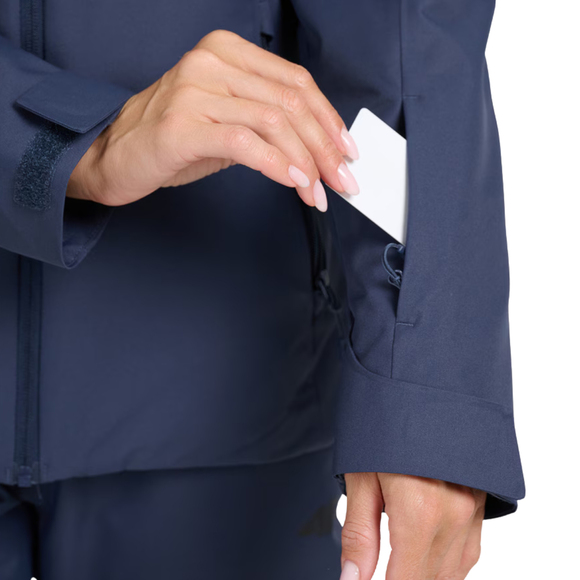 Kurtka narciarska damska 4F F0954 granatowa 4FWAW25TTJAF0954 31S