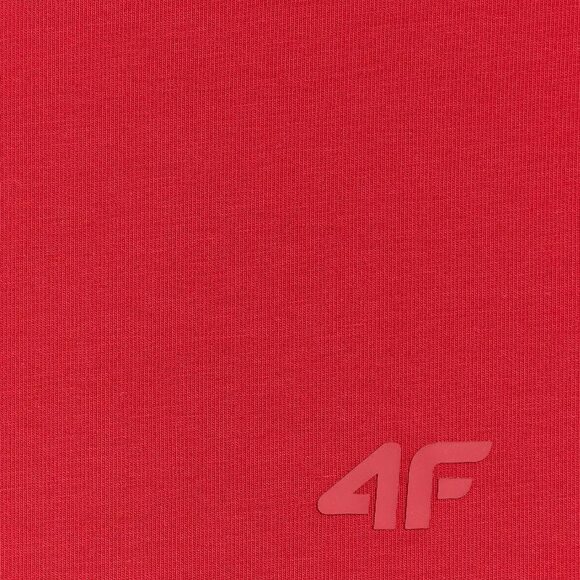 Koszulka damska 4F F2255 czerwona 4FWMM00TTSHF2255 062S