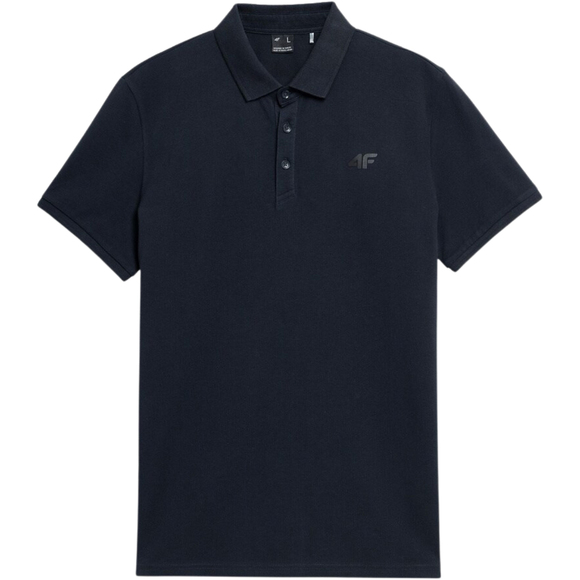 Koszulka męska polo 4F ciemny granat 4FSS23TPTSM039 30S