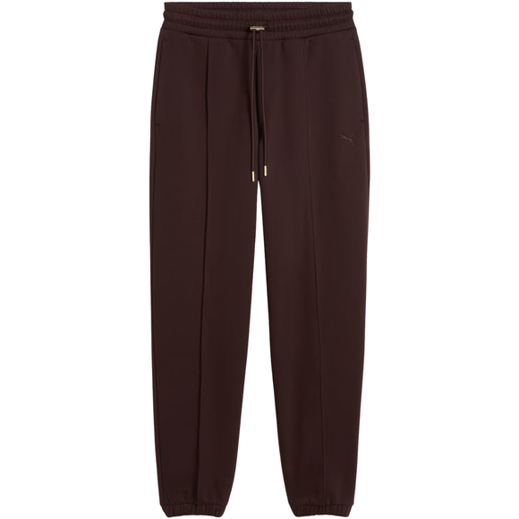 Spodnie damskie Puma Her Comfort Pants Fl ciemnobrązowe 694032 33