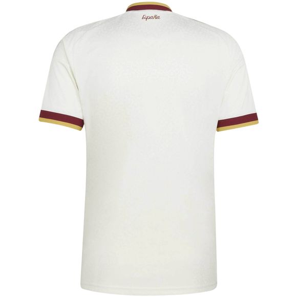 Koszulka męska adidas Spain 26 Away Jersey kremowa JN4397