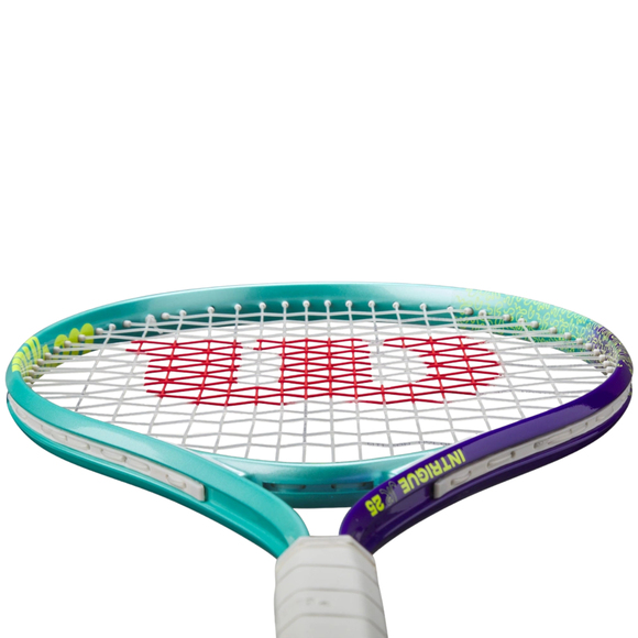 Rakieta do tenisa ziemnego Wilson Intrigue Junior 25 TNS RKT 3 7/8 miętowo-fioletowa WR180310U