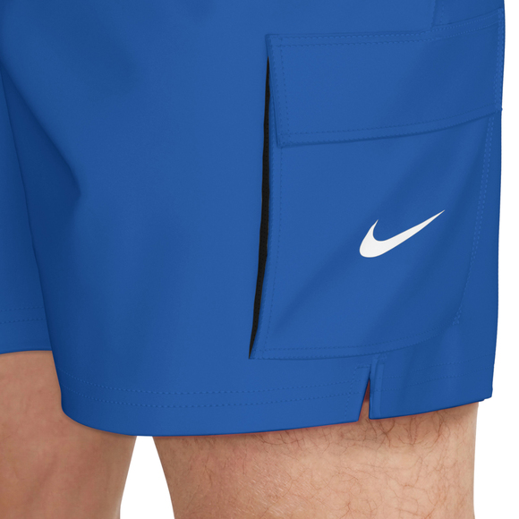 Spodenki kąpielowe Nike Voyage Solid Essenti Game niebieskie NESSG454 494