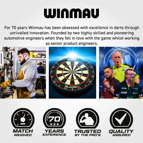 Tarcza sizalowa WINMAU BLADE 360 TRIPLE CORE