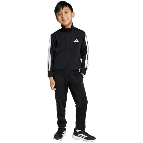 Dres dla dzieci adidas Essentials Climacool czarno-biały JM0891