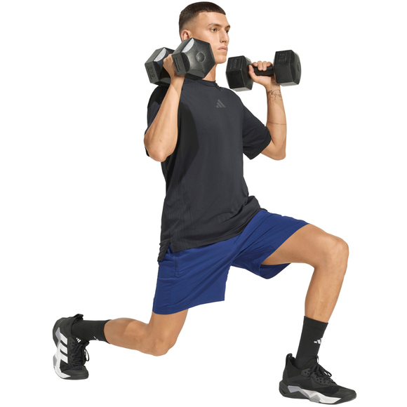 Spodenki męskie adidas Workout Essentials Base Woven granatowe KD2947