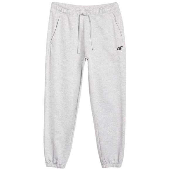 Spodnie męskie 4F CAS M1139 chłodny jasny szary melanż 4FWMM00TTROM1139 27M
