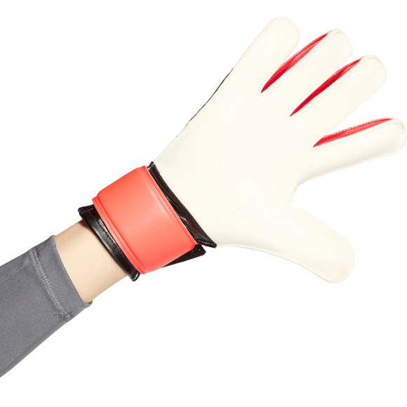 Rękawice bramkarskie dla dzieci adidas Predator Training czarno-biało-czerwone KR0472