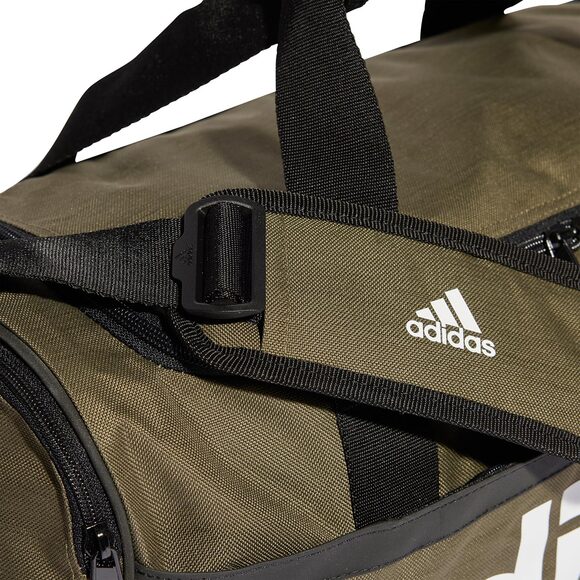 Torba adidas Essentials Linear Duffel Medium zielona HR5350