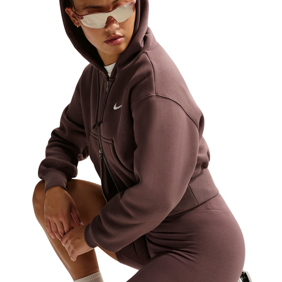 Spodenki damskie Nike Sportswear Classics brązowe DV7797 502