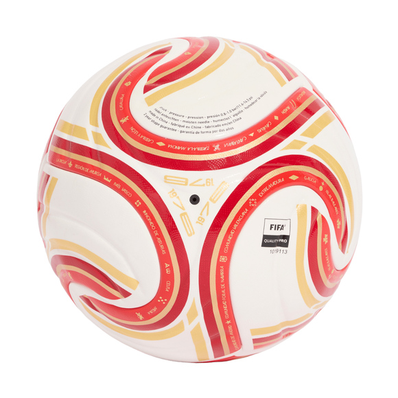 Piłka nożna adidas Spain RFEF 26/27 Competition biało-czerwono-pomarańczowa KE5081