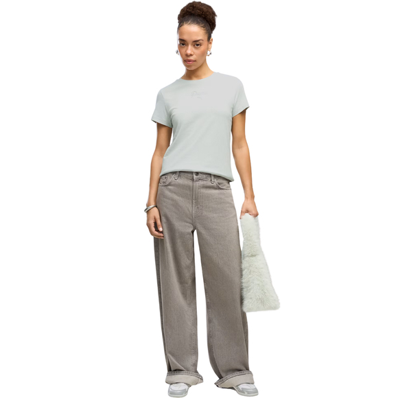 Koszulka damska Puma ESS Script Tee miętowa 691760 29