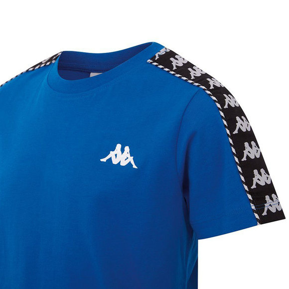 Koszulka dla dzieci Kappa Ilyas niebieska 309001J 19-4151 