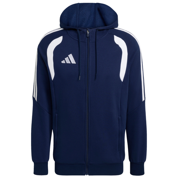 Bluza męska adidas Tiro 26 League Sweat Full Zip Hoodie granatowa KF3320