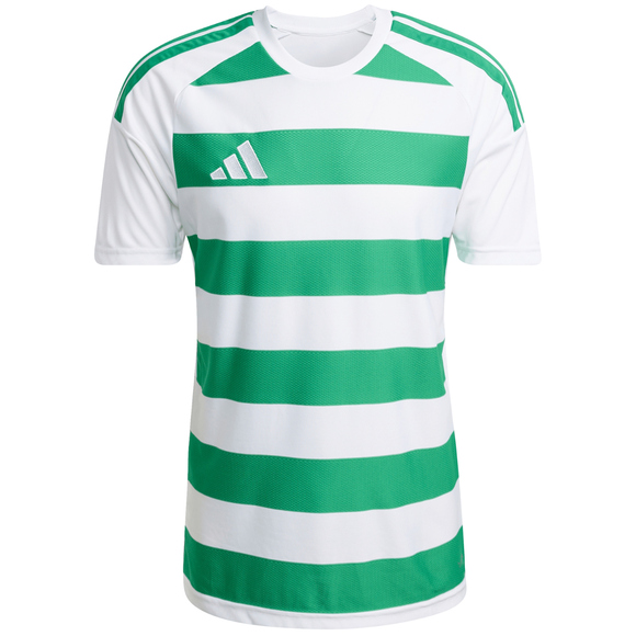 Koszulka męska adidas Hooped 26 Jersey biało-zielona KF3393
