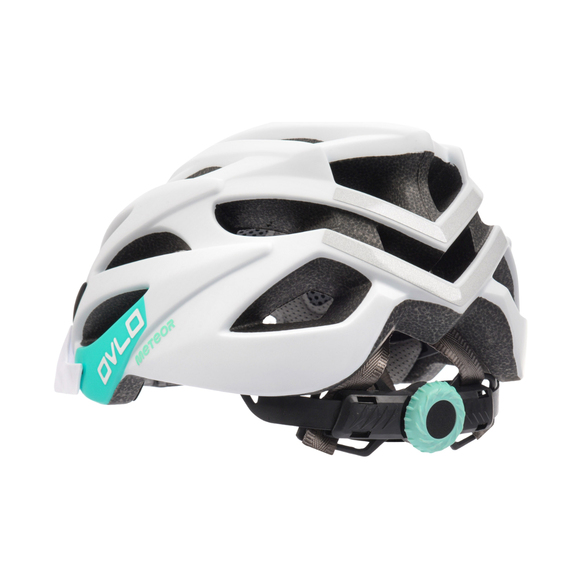 Kask Meteor Ovlo L 58-61 cm biało-miętowy 17363