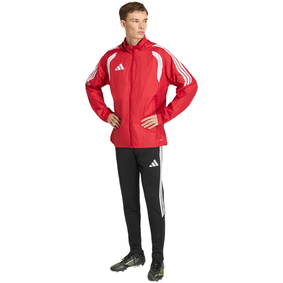 Kurtka męska adidas Tiro 26 League Windbreaker czerwona JY9731
