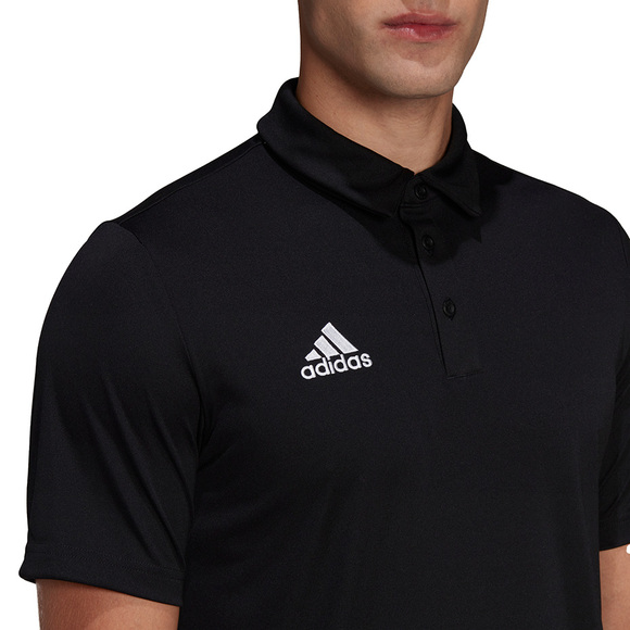 Koszulka męska adidas Entrada 22 Polo czarna HB5328