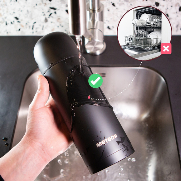 Termos Meteor 1000 ml czarny 17248