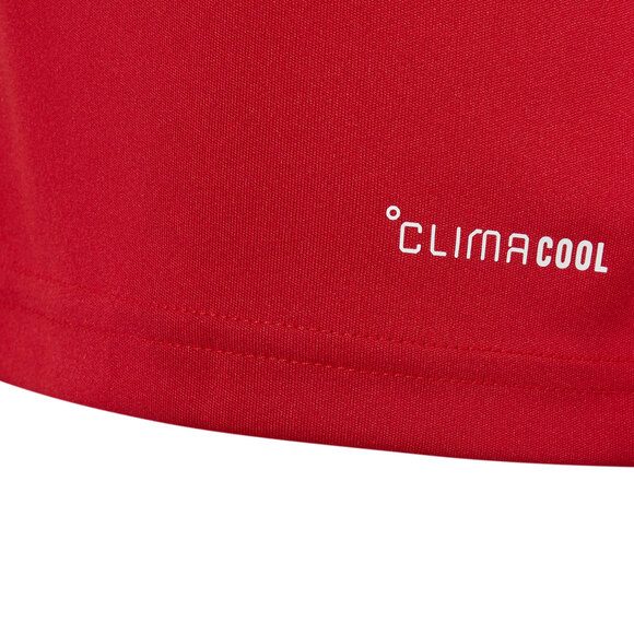 Koszulka dla dzieci adidas Entrada 26 Sleeveless Jersey czerwona KB3937