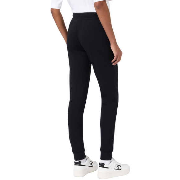Spodnie damskie Champion Rib Cuff Pants czarne 118256 KK001