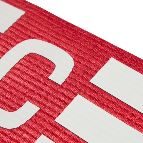 Opaska kapitana adidas Tiro L AB czerwono-biała KD4250