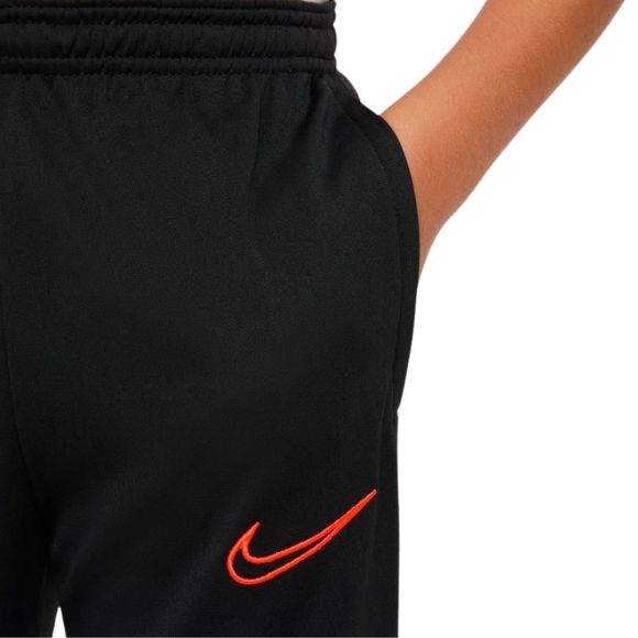 Spodnie dla dzieci Nike Df Academy 21 Pant Kpz czarno-czerwone CW6124 016 