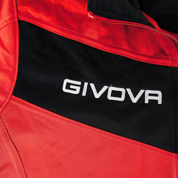 Dres Givova Tuta Visa Triacetato czerwono-czarny TR018 1210 