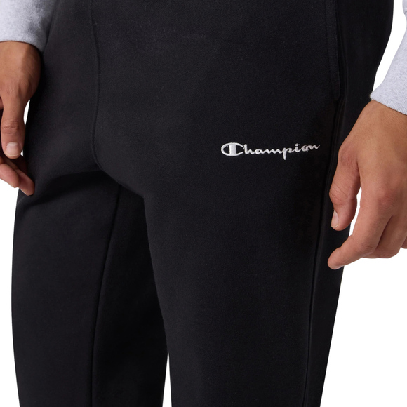 Spodnie męskie Champion Elastic Cuff Pants czarne 221800 KK001