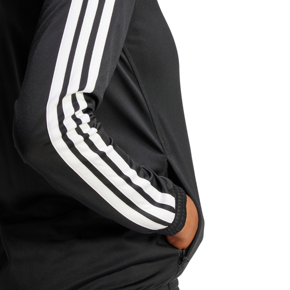 Bluza damska adidas Essentials Trricot 3-Stripes czarna JC8889