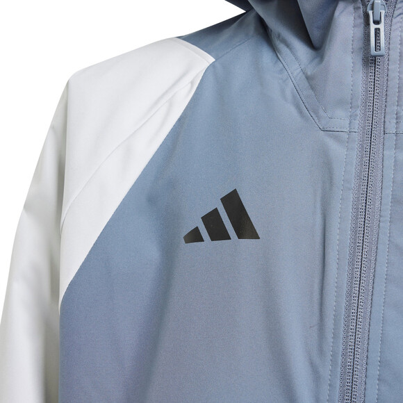Kurtka dla dzieci adidas Tiro 23 Competition All-Weather szara HU1319