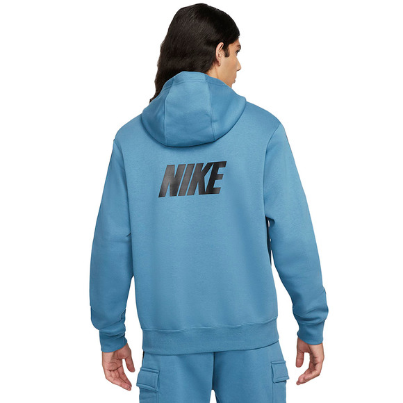 Bluza męska Nike Nsw Repeat Flecee Po Hoodie BB niebieska DM4676 415