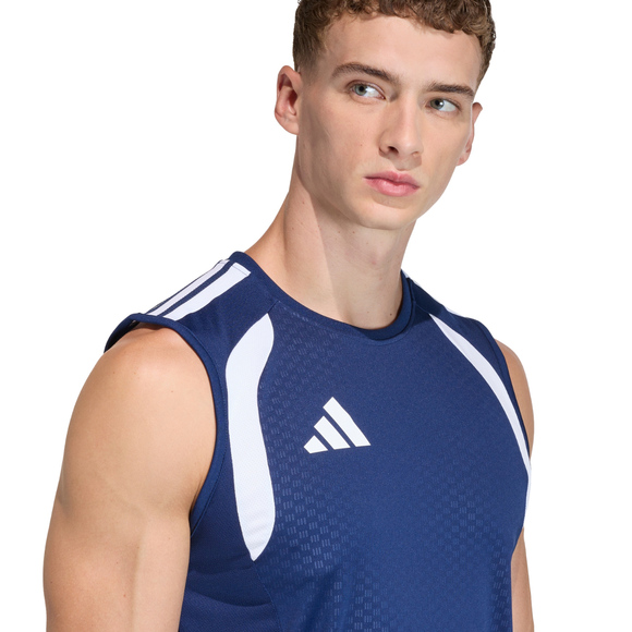 Koszulka męska adidas Tiro 26 Competition Sleeveless Jersey granatowa JY6433