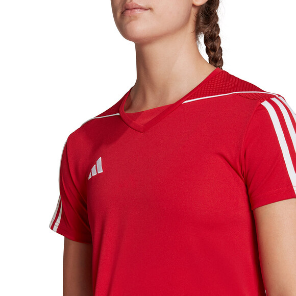 Koszulka damska adidas Tiro 23 League Jersey czerwona HT6549 