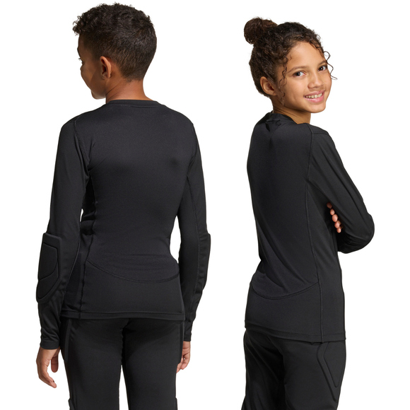 Koszulka bramkarska dla dzieci adidas Padded Goalkepper Longsleeve czarna KA1678