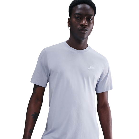 Koszulka męska Nike Nsw Club Tee lawendowa AR4997 057