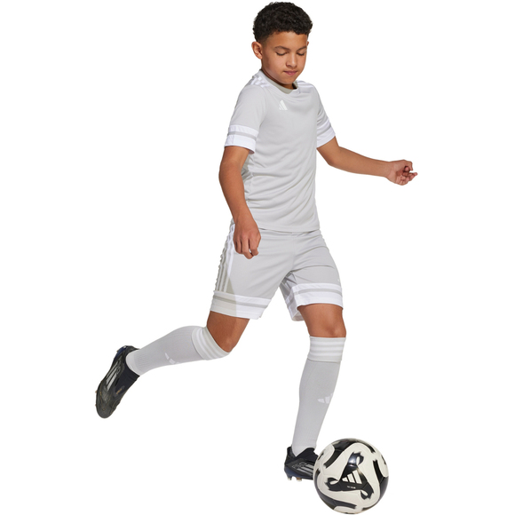 Spodenki dla dzieci adidas Squadra 25 szare JJ2427