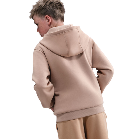 Bluza dla dzieci Nike Sportswear Club Fleece beżowa FD3004 200