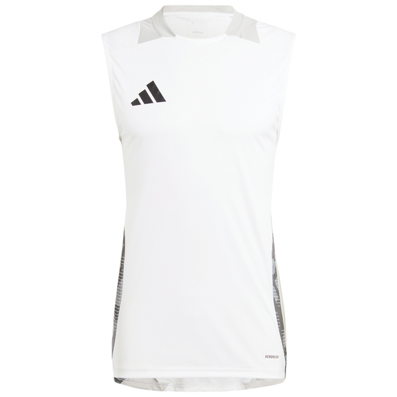 Koszulka męska adidas Tiro 24 Competition Training Sleeveless biała IR5479