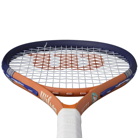 Rakieta do tenisa ziemnego Wilson Roland Garros Elite RKT 3 4 3/8 granatowo-pomarańczowa WR193210U3