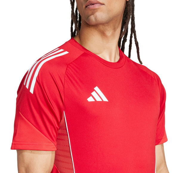Koszulka męska adidas Tiro 25 Competition Training czerwona JI6488