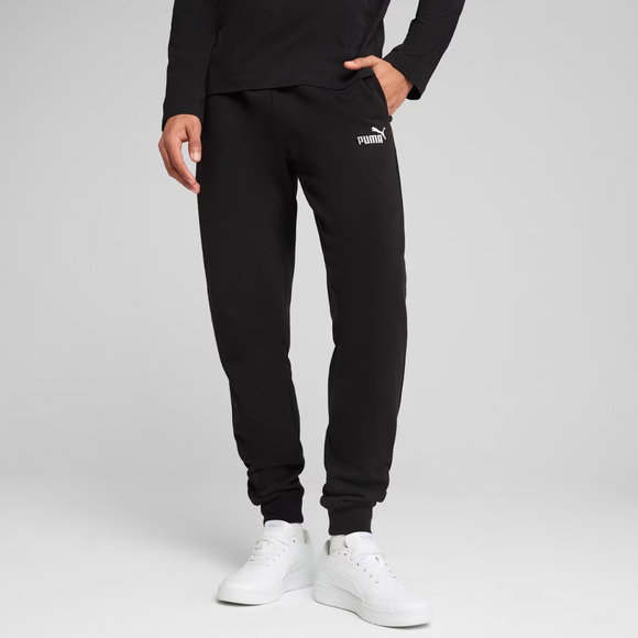 Spodnie męskie Puma ESS No. 1 Logo Slim czarne 682642 01