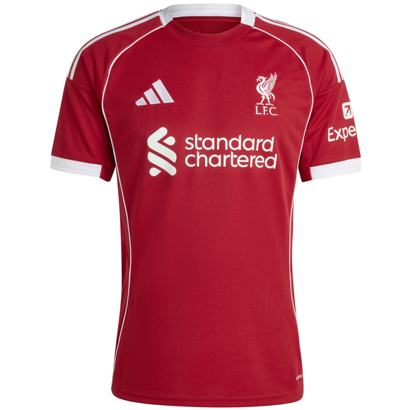 Koszulka męska adidas Liverpool FC 25/26 Home Jersey czerwona JV6423
