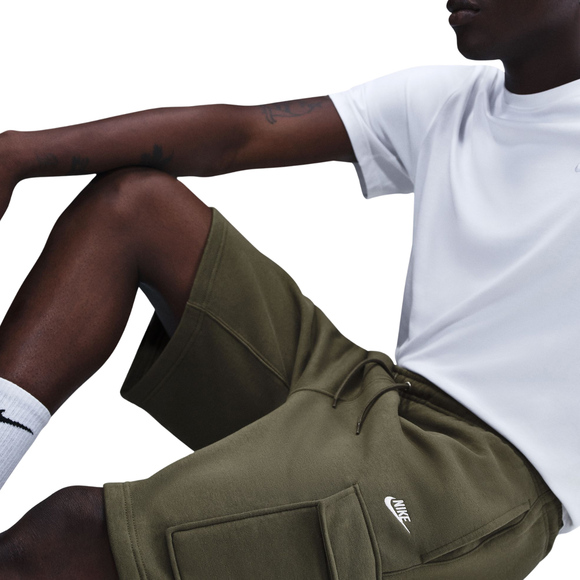 Spodenki męskie Nike Club oliwkowe FN3525 222