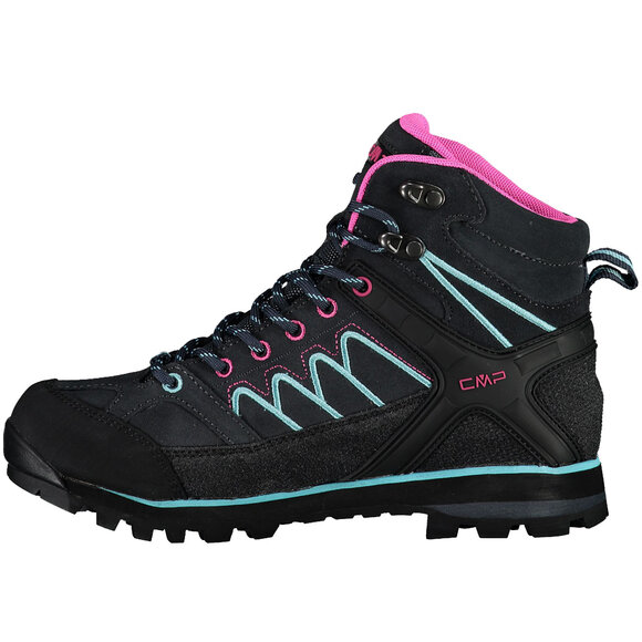Buty trekkingowe damskie CMP Moon Mid WP szaro-różowo-błękitne 31Q479633UL