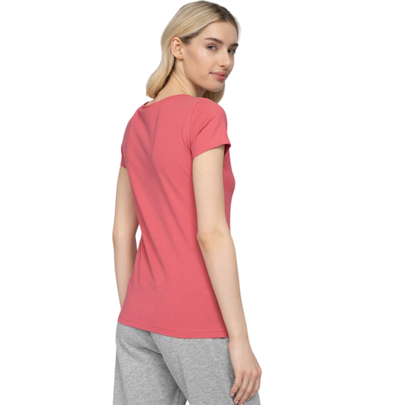 Koszulka damska 4F koralowa H4L22 TSD350 63S