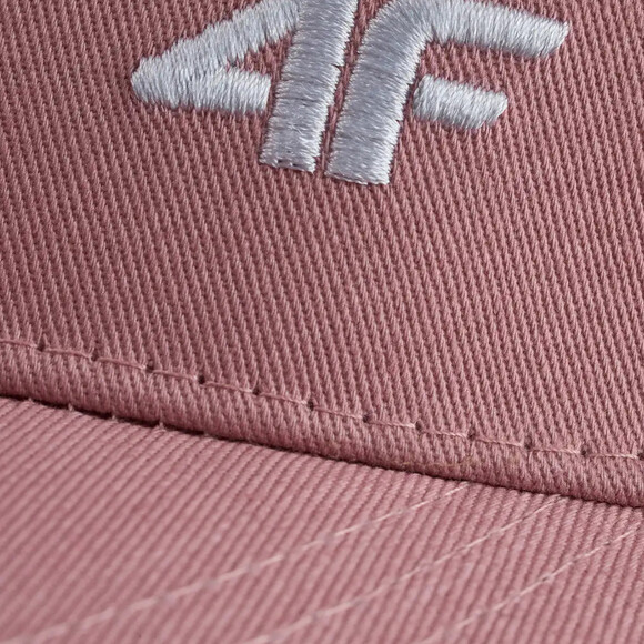 Czapka z daszkiem 4F U552 jasny róż 4FWSS26ACABU552 56S