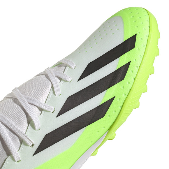 Buty piłkarskie adidas X Crazyfast.3 TF biało-zielone ID9337